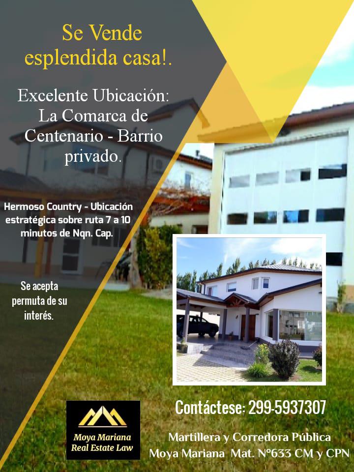 #4094739 | Venta | Casa | Centenario (Negocios Inmobiliarios Limay)