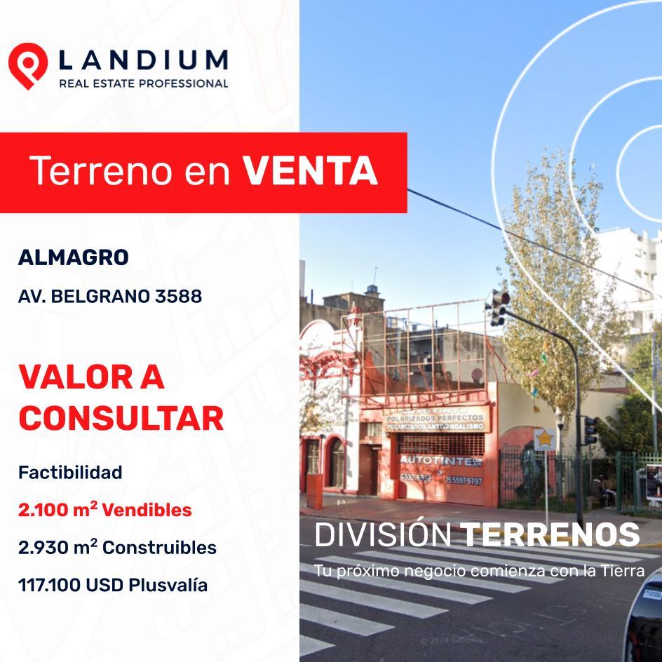 #5296342 | Venta | Lote | Almagro Sur (Gaudium)