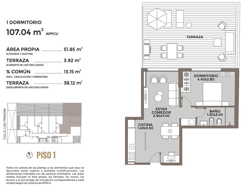 #3823378 | Venta | Departamento | Pocitos (Punto inmobiliario)