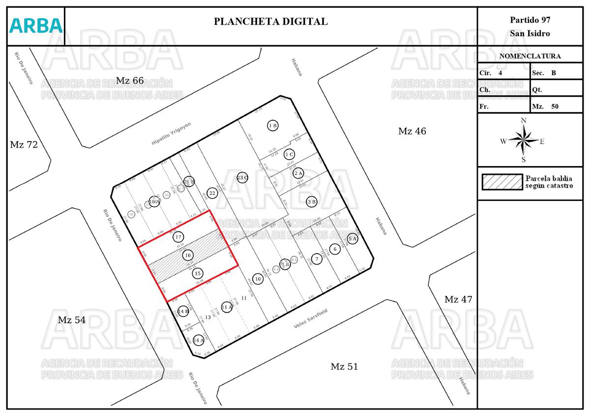 #2924015 | Venta | Lote | Martinez (Narvaez & Cia.)