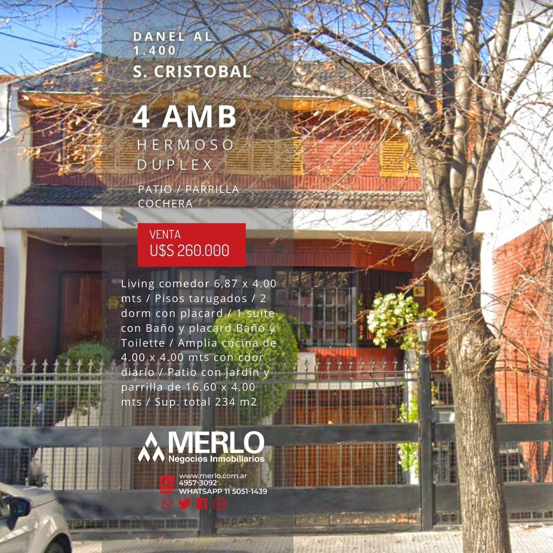 #5250049 | Venta | Casa | San Cristobal (Merlo Negocios Inmobiliarios)