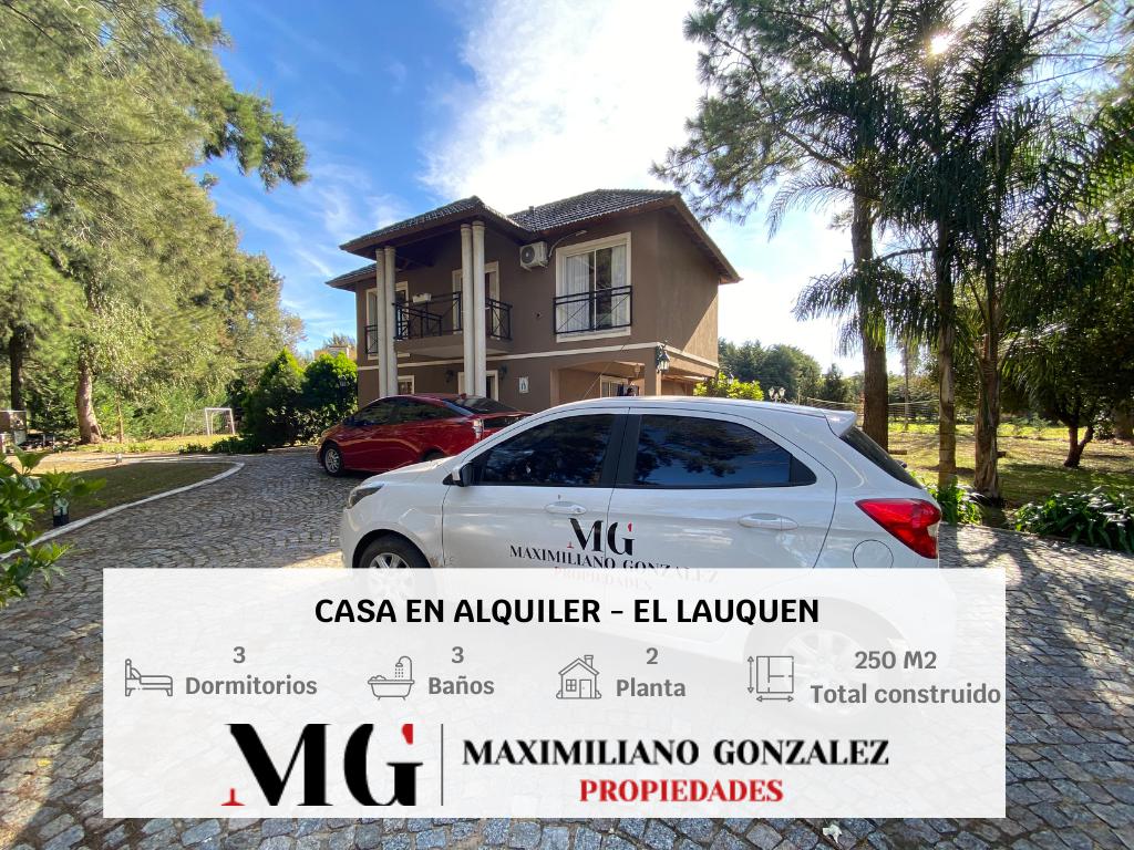 #5282507 | Alquiler | Casa | San Vicente (MG - Maximiliano Gonzalez Propiedades)