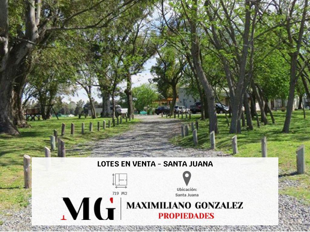 #5280547 | Venta | Lote | Santa Juana (MG - Maximiliano Gonzalez Propiedades)