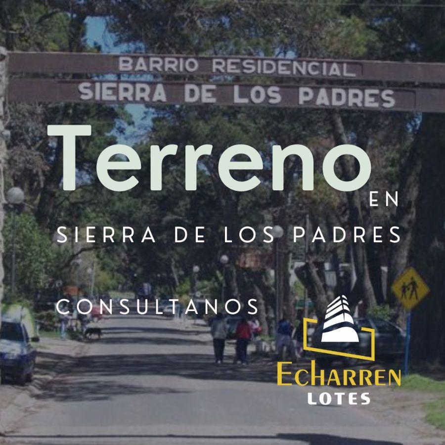 #4484966 | Venta | Lote | Sierra De Los Padres (Echarren Estudio Inmobiliario)
