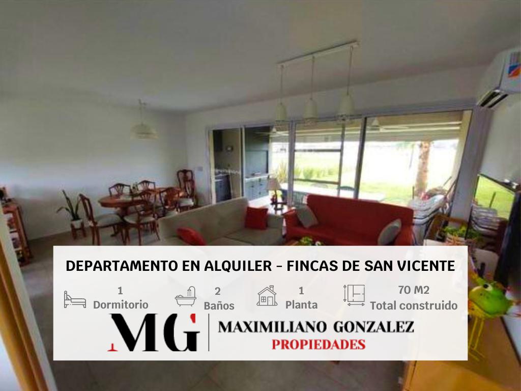 #5296552 | Alquiler | Departamento | San Vicente (MG - Maximiliano Gonzalez Propiedades)