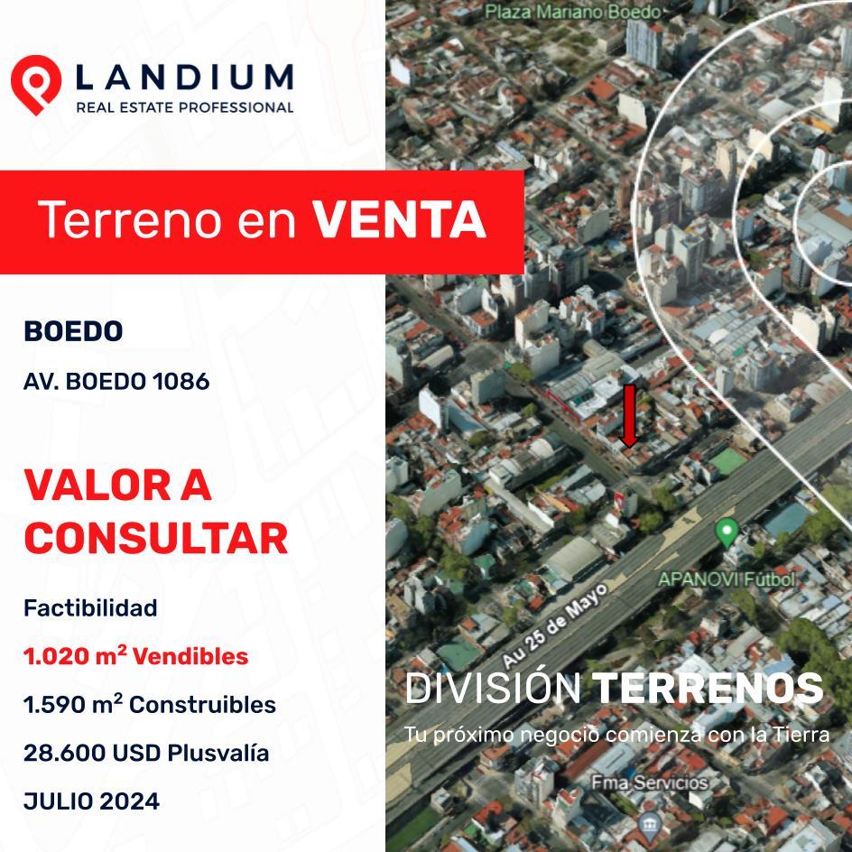 #5308110 | Venta | Lote | Boedo (Gaudium)