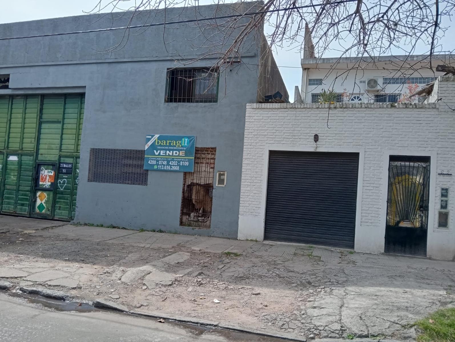 #5452059 | Venta | Galpón / Depósito / Bodega | Temperley (Baragli Negocios Inmobiliarios)