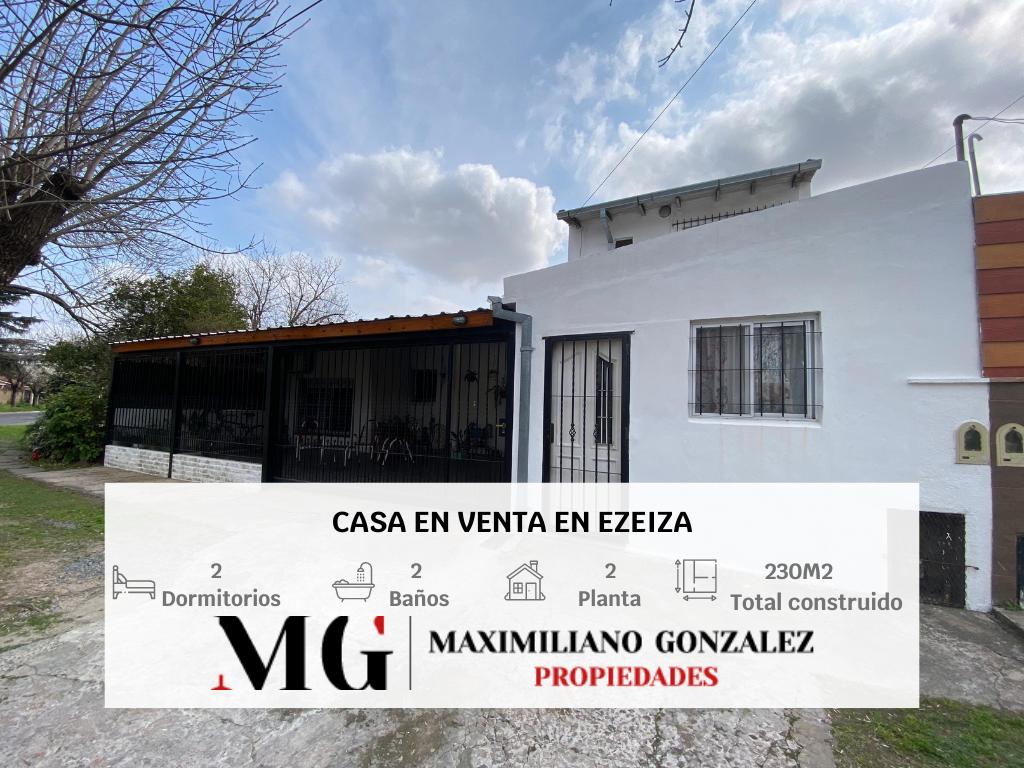 #5440533 | Venta | Casa | Ezeiza (MG - Maximiliano Gonzalez Propiedades)