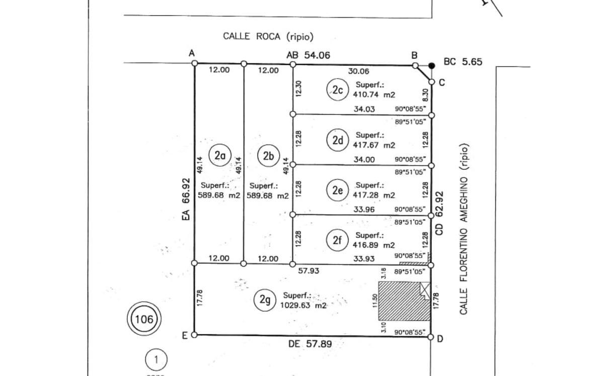 #782690 | Sale | Lot | Centenario (Fabal Inmobiliaria)