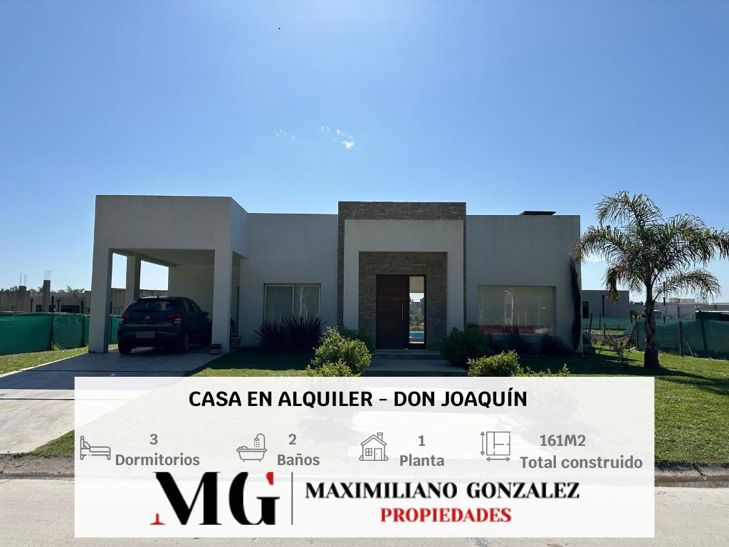 #5440527 | Alquiler | Casa | Barrio Don Bosco (MG - Maximiliano Gonzalez Propiedades)