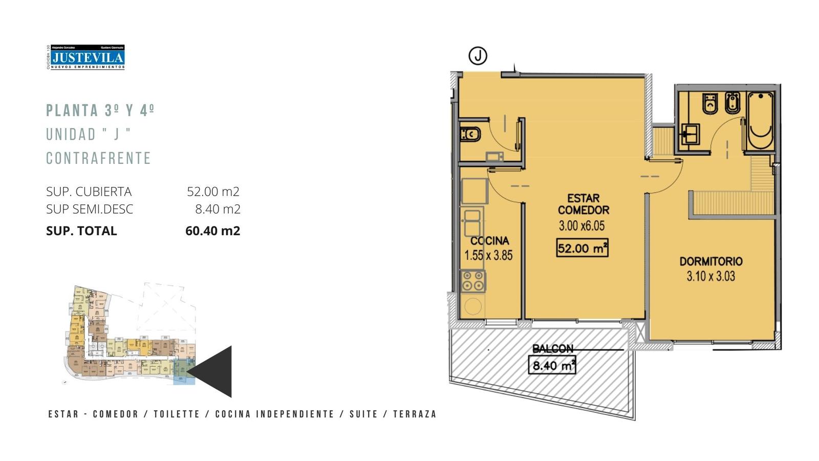 #5399322 | Venta | Departamento | Parque Rivadavia (Justevila Propiedades)