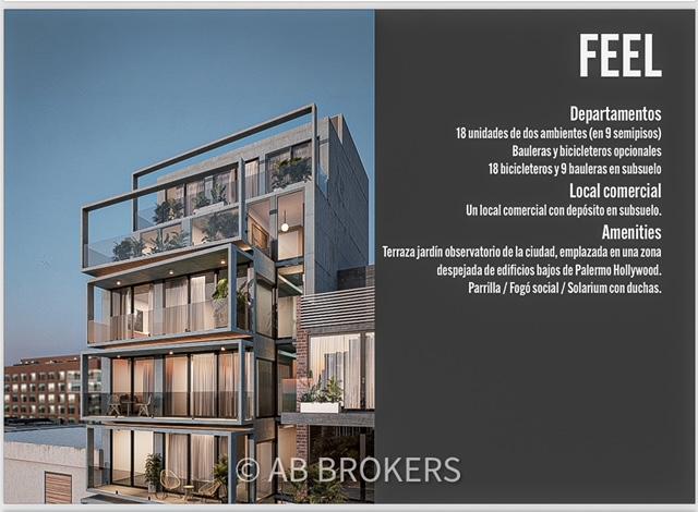 #5396289 | Venta | Departamento | Palermo Hollywood (AB BROKERS)