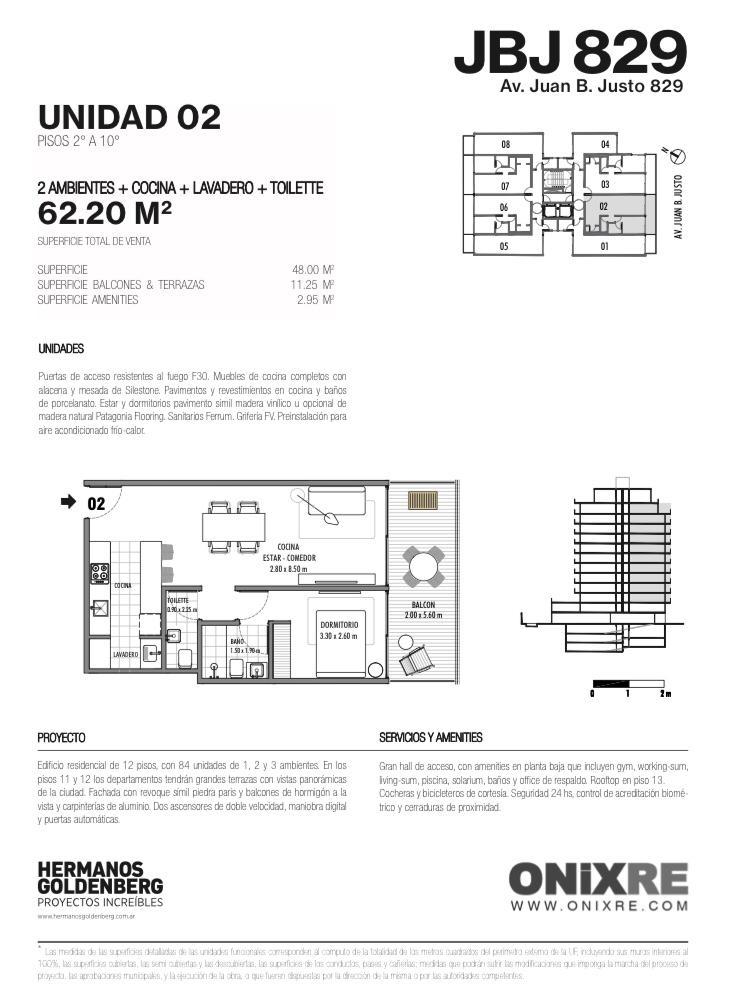 #5125299 | Venta | Departamento | Palermo Hollywood (GONZALEZ ZUDAIRE)