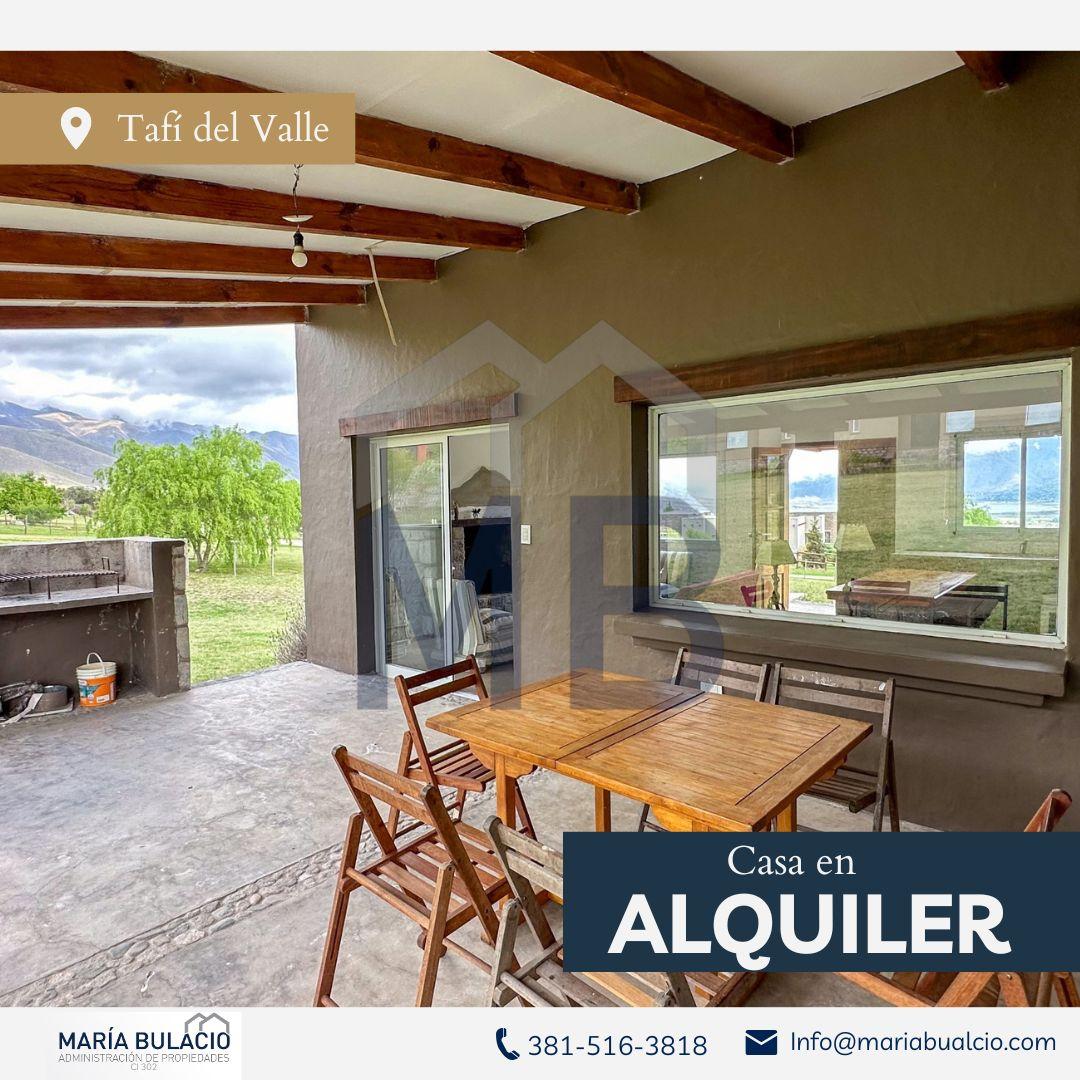 #5433306 | Alquiler | Casa | Tafi Del Valle (Maria Bulacio )