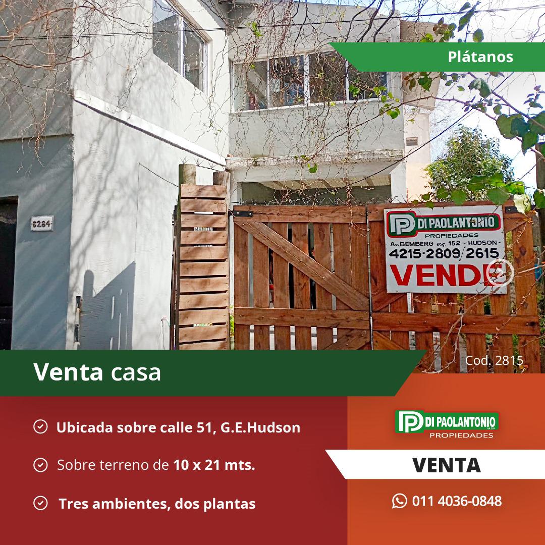 #4707970 | Venta | Casa | Guillermo E Hudson (Di Paolantonio Propiedades)