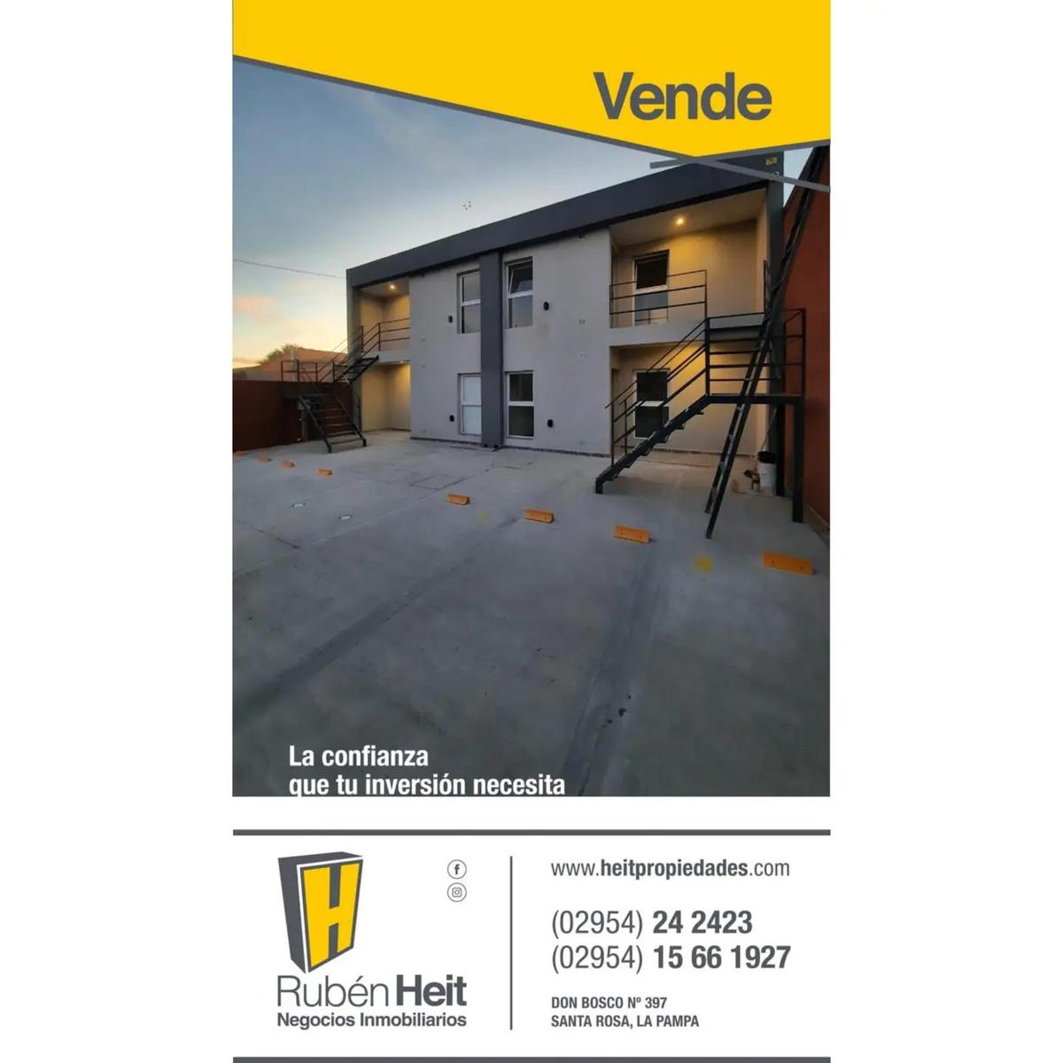 #4914777 | Venta | Departamento | Toay (Rubén Heit negocios inmobiliarios)