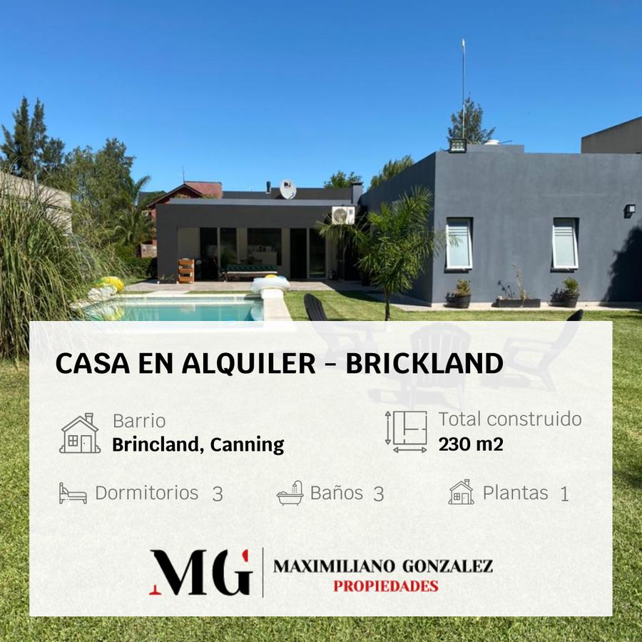 #5440558 | Alquiler Temporal | Casa | Brickland (MG - Maximiliano Gonzalez Propiedades)