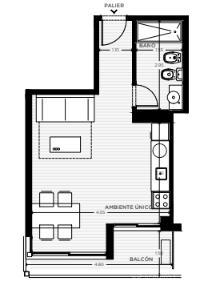 #5082010 | Venta | Departamento | Tres Cruces (Emiliano Pedrozo)