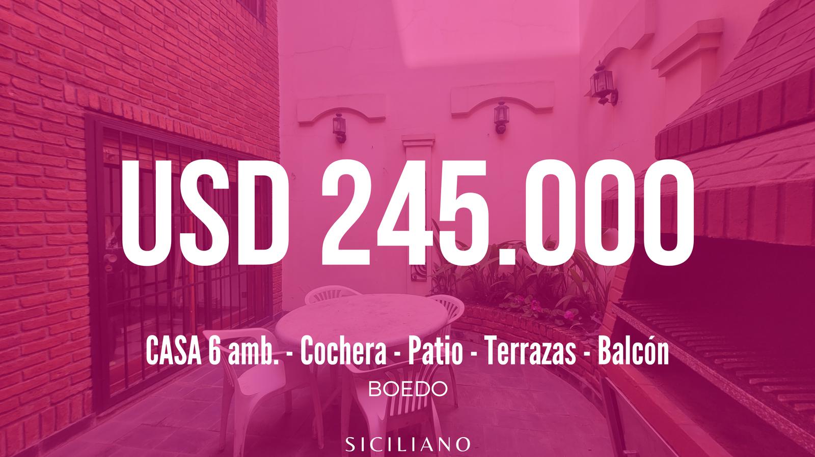 #5079669 | Sale | House | Boedo (Siciliano)
