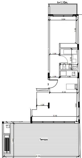 #1300291 | Venta | Departamento | Palermo Nuevo (Grow personal broker)