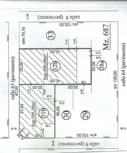 #231667 | Venta | Lote | La Plata (Seoane Inmobiliaria)