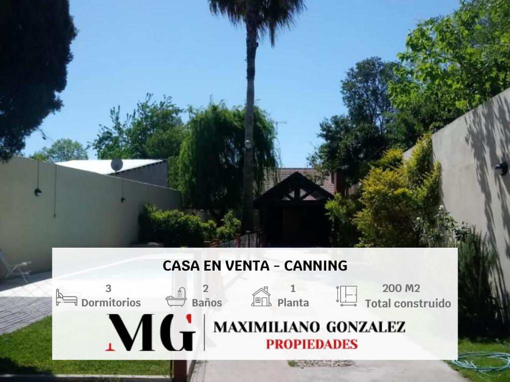 #5119045 | Venta | Casa | Canning (MG - Maximiliano Gonzalez Propiedades)