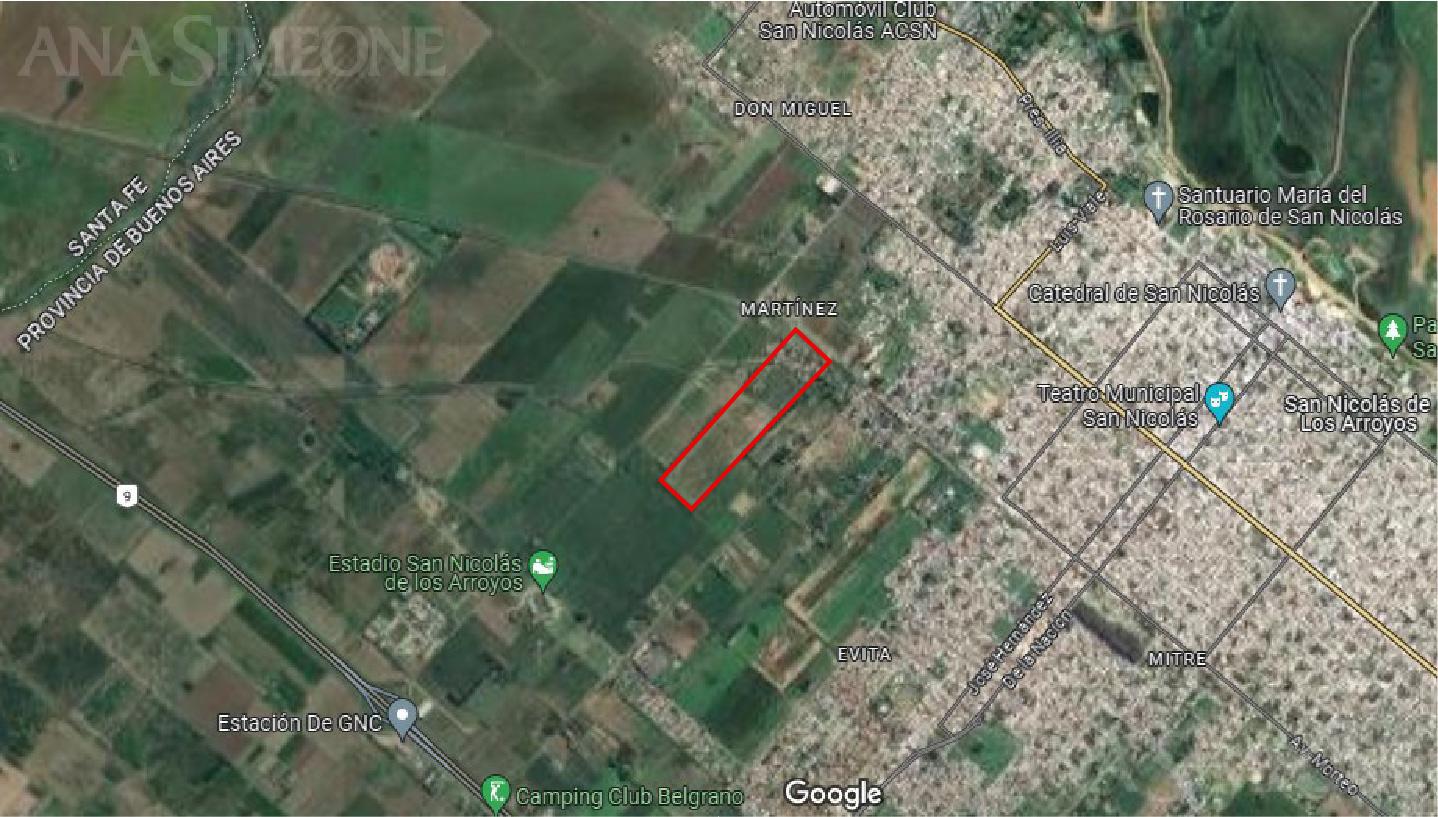 #185832 | Venta | Lote | San Nicolas De Los Arroyos (Ana Simeone | Inmuebles Corporativos)