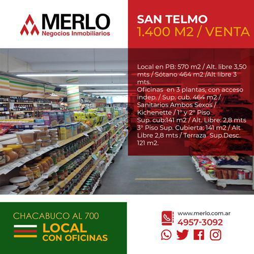 #5070164 | Venta | Local | San Telmo (Merlo Negocios Inmobiliarios)