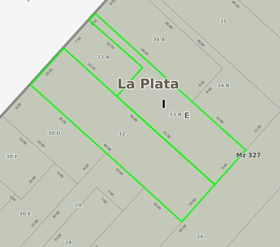 #211336 | Sale | Lot | La Plata (Estudio Yacoub)