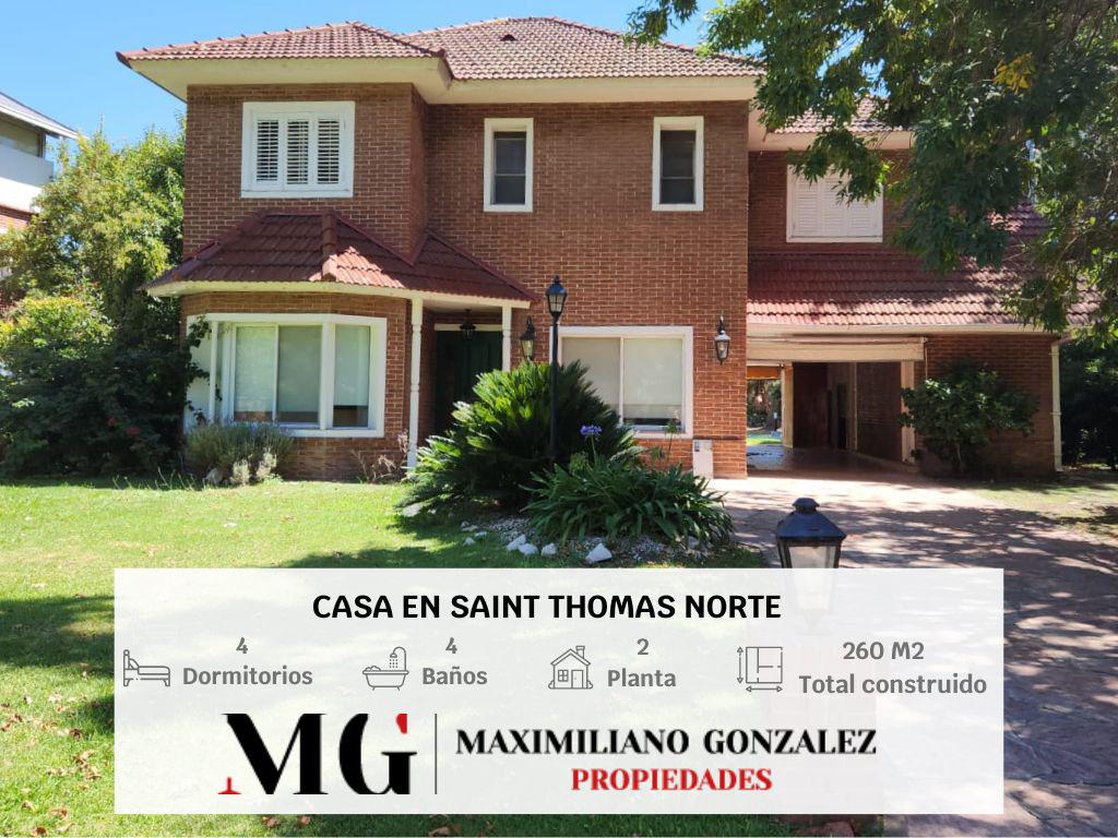 #4960827 | Alquiler | Casa | Saint Thomas (MG - Maximiliano Gonzalez Propiedades)