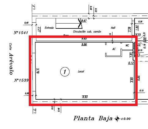 #5085518 | Sale | Store | Palermo (FRANCISCO NIGRO NEGOCIOS INMOBILIARIOS)