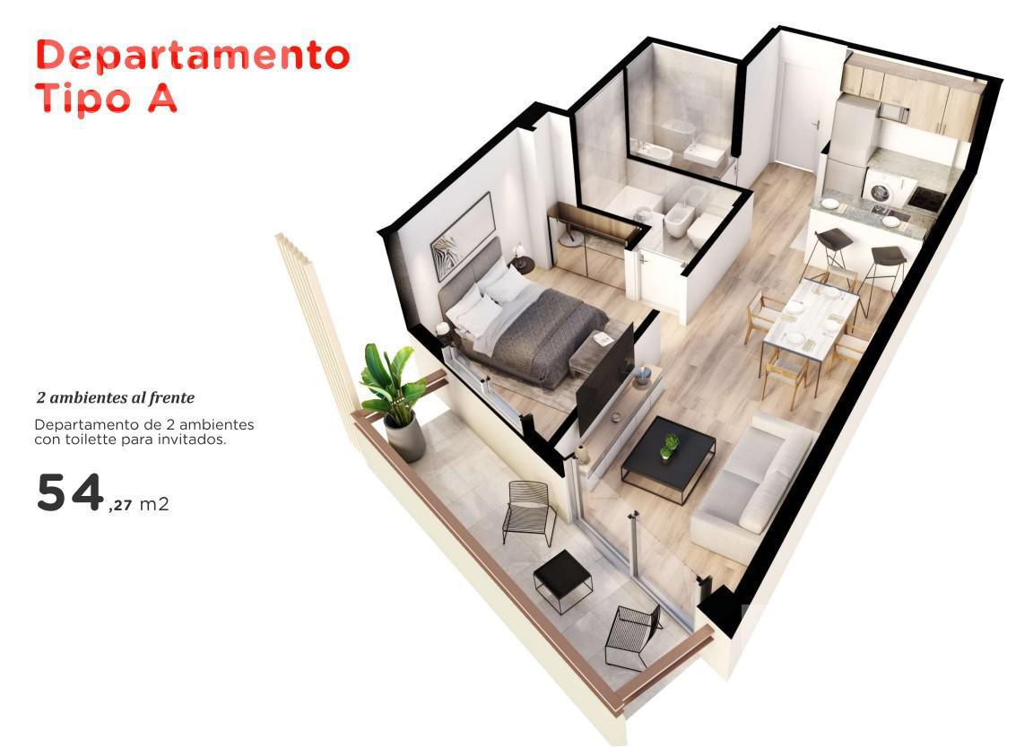 #5081712 | Venta | Departamento | Boedo (Orwel Proyectos Inmobiliarios)