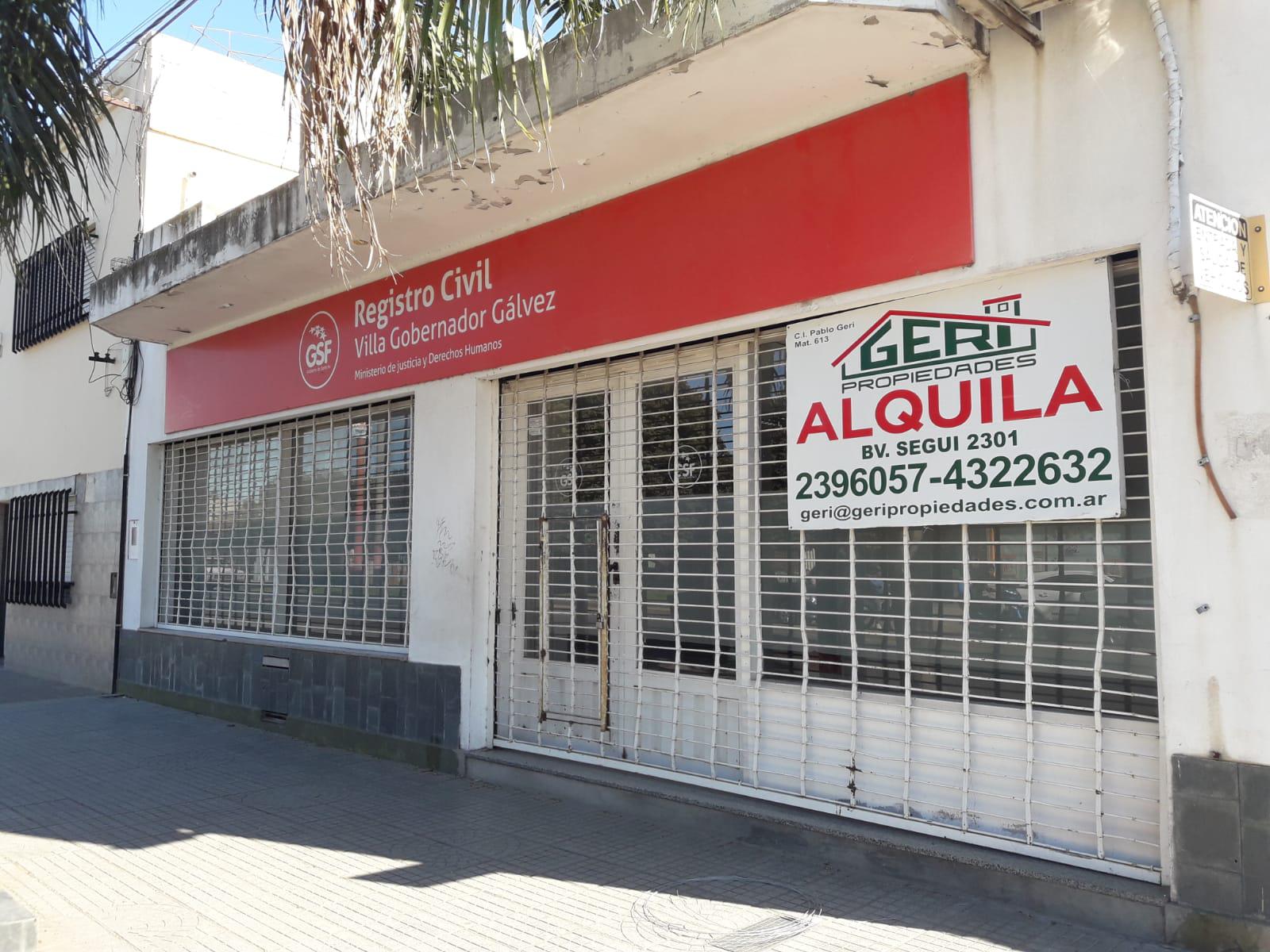 #5010233 | Alquiler | Local | Villa Gobernador Galvez (Geri Propiedades)
