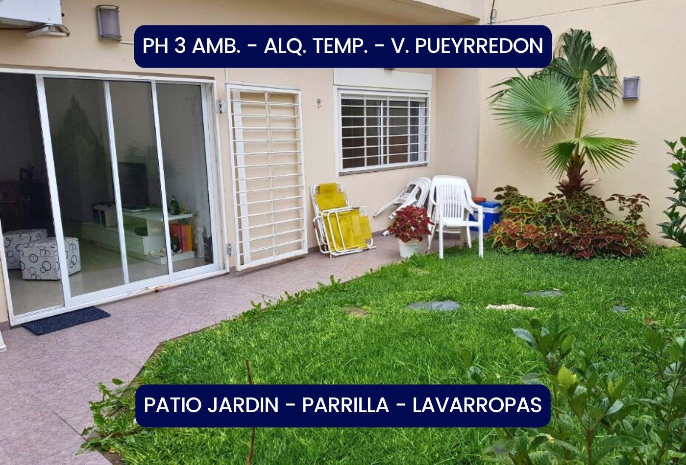 #4946444 | Alquiler Temporal | PH | Villa Pueyrredon (Adrian Mansilla)