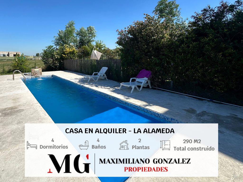 #4834306 | Alquiler Temporal | Casa | La Alameda (MG - Maximiliano Gonzalez Propiedades)