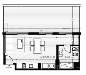 #5090620 | Venta | Departamento | Tres Cruces (Emiliano Pedrozo)