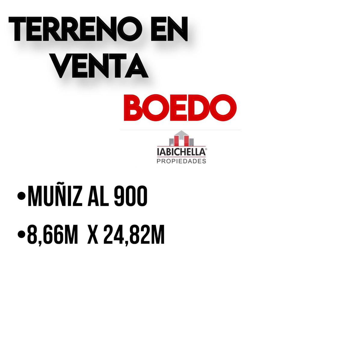 #4461967 | Venta | Lote | Boedo (Iabichella Propiedades)