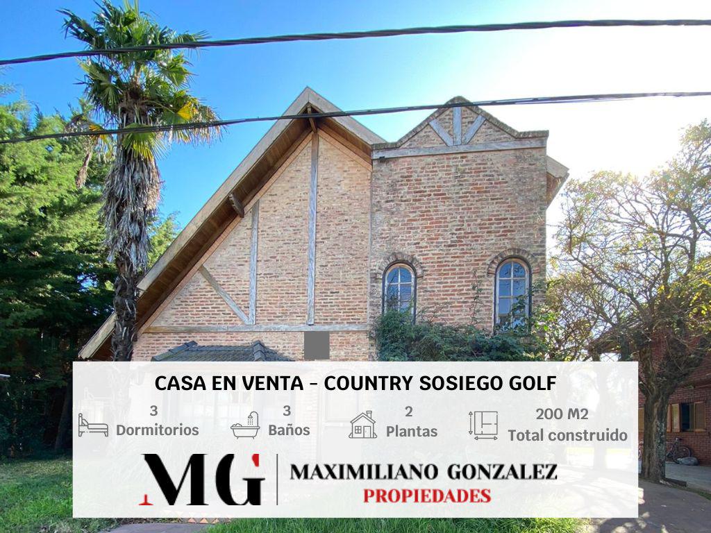 #4284368 | Venta | Casa | El Sosiego (MG - Maximiliano Gonzalez Propiedades)