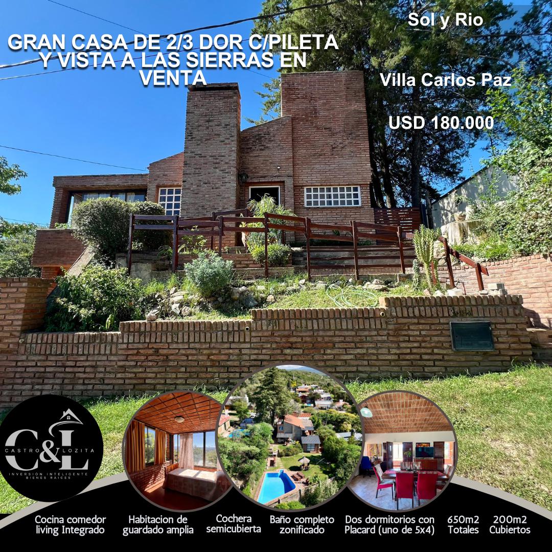 #4977136 | Venta | Casa | Villa Carlos Paz (Geo Inmobiliaria)