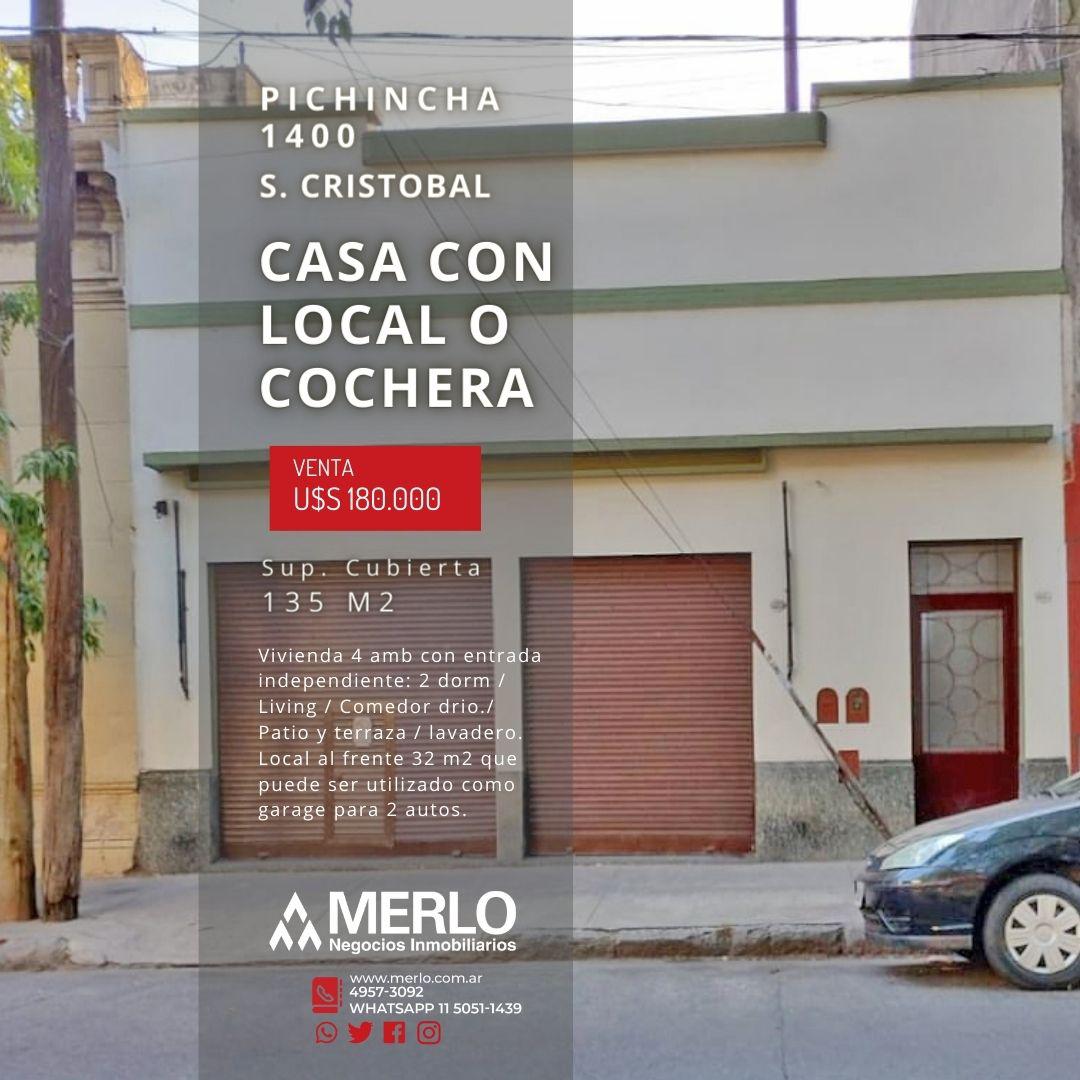 #5158447 | Sale | House | San Cristobal (Merlo Negocios Inmobiliarios)
