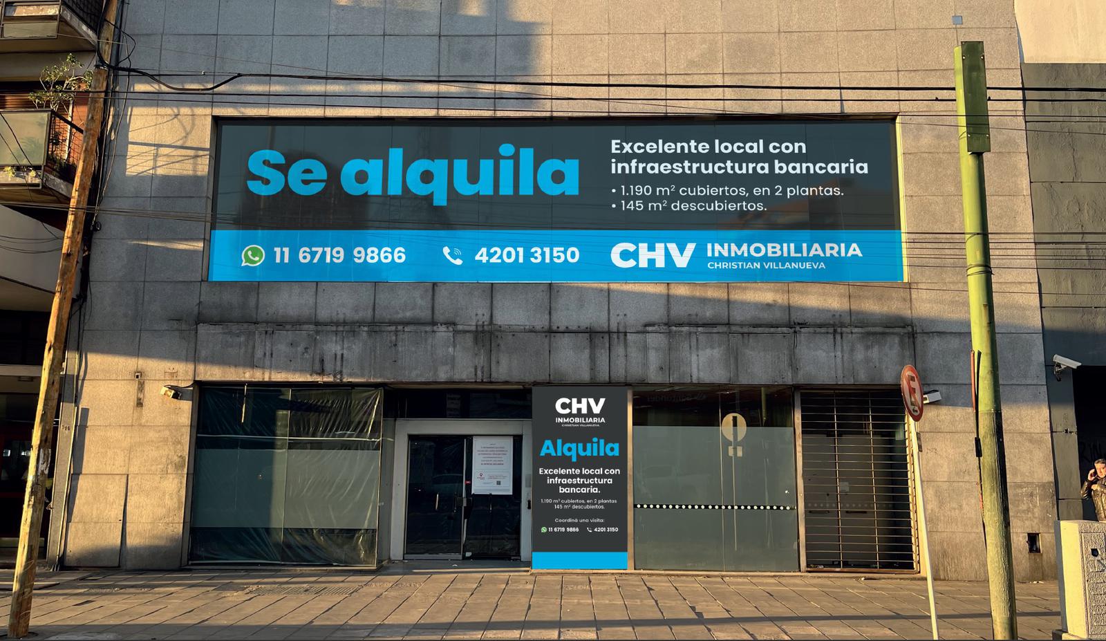 #4438818 | Alquiler | Local | Avellaneda (Inmobiliaria CHV)