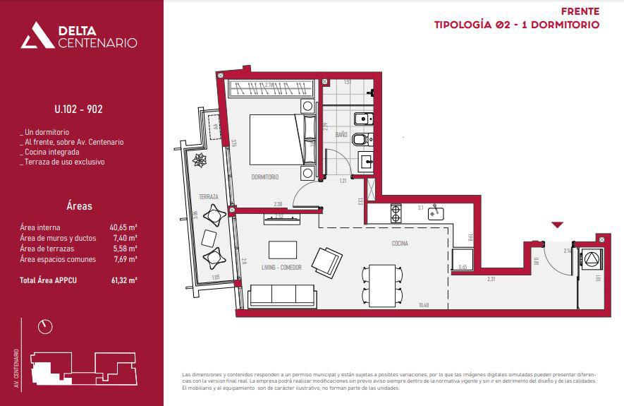 #4920173 | Sale | Apartment | La Blanqueada (Punto inmobiliario)