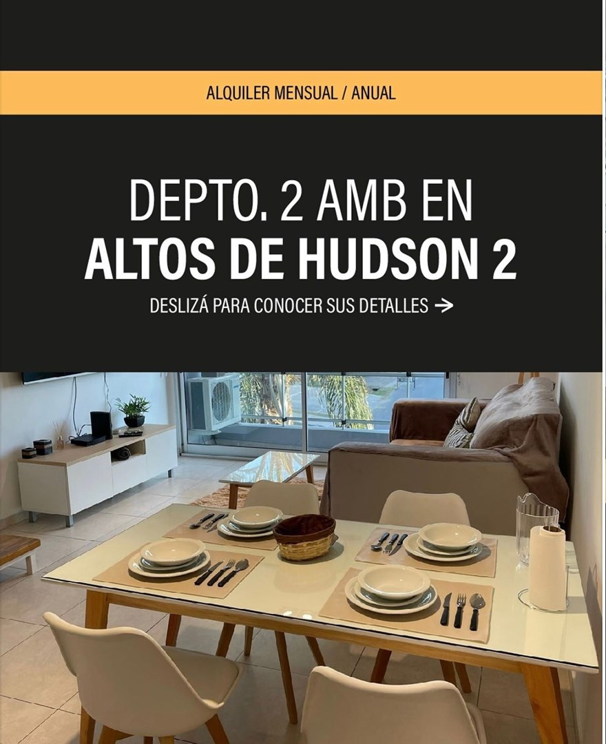 #5459182 | Alquiler | Departamento | Altos de Hudson II (Abriola propiedades)