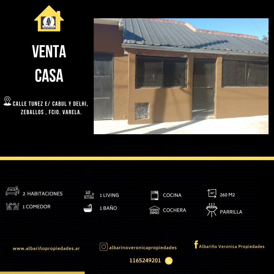 #4958699 | Sale | House | Zeballos (Albariño Veronica Propiedades)
