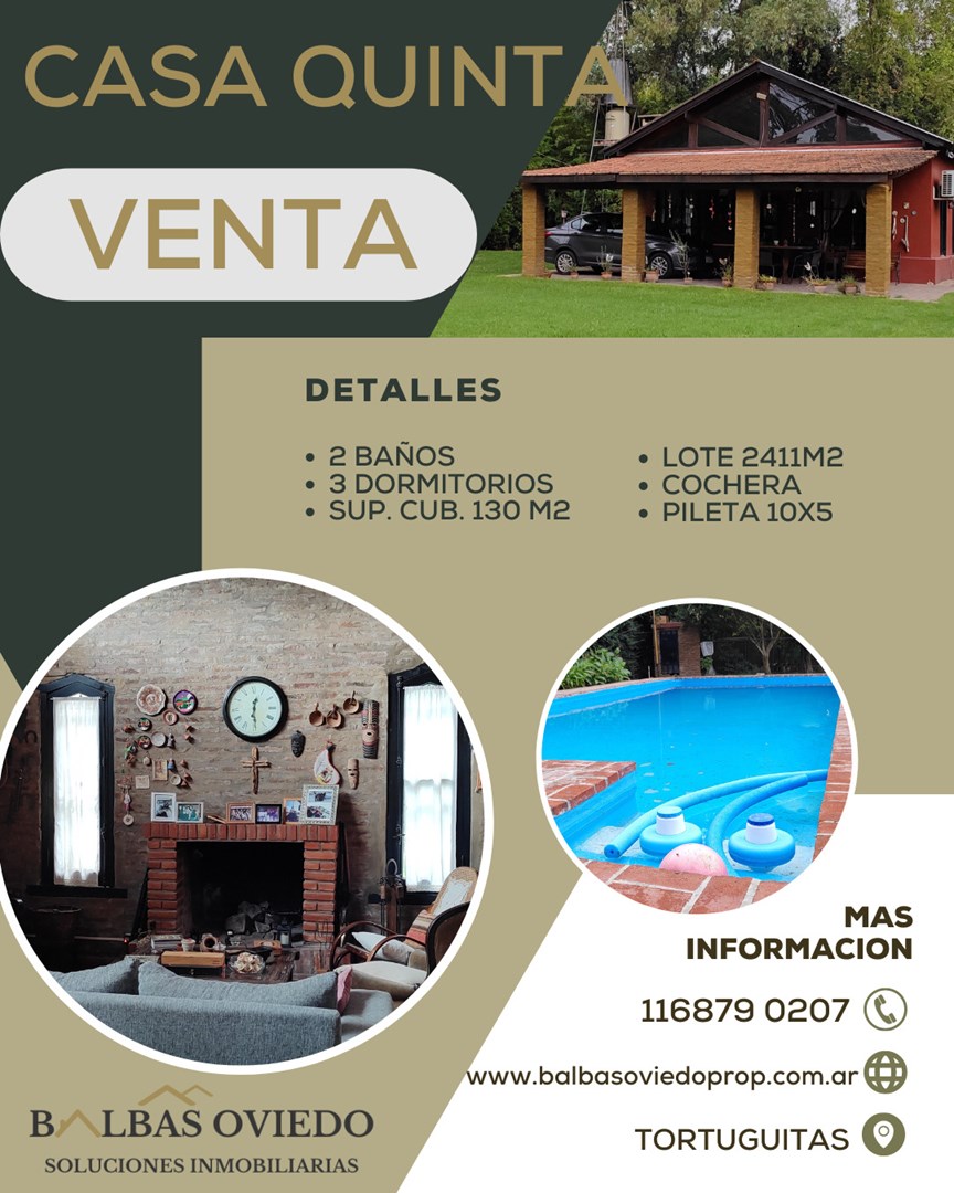 #4086687 | Venta | Casa | Tortuguitas (BALBAS OVIEDO PROPIEDADES)