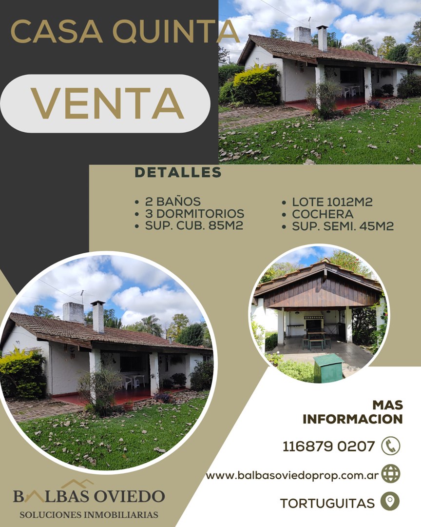 #5016180 | Venta | Casa | Tortuguitas (BALBAS OVIEDO PROPIEDADES)