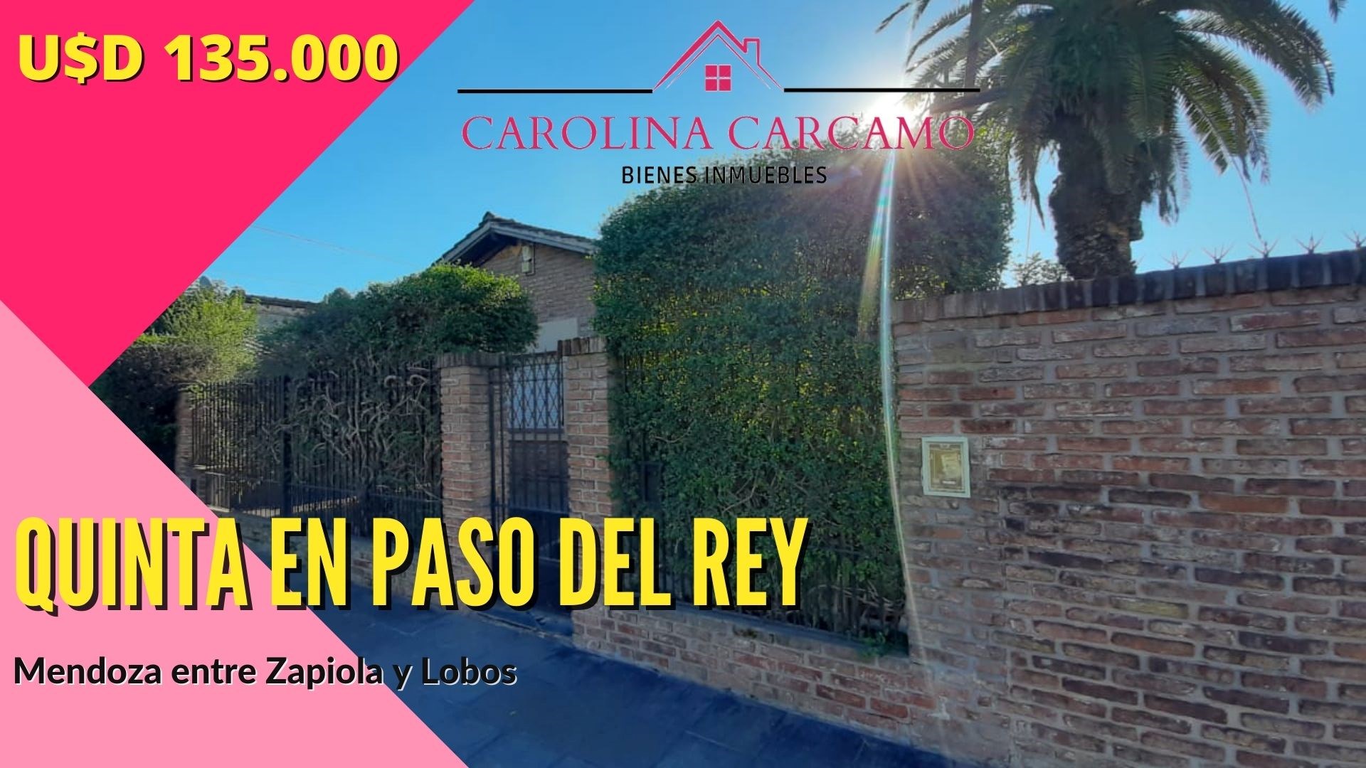 #2574549 | Venta | Casa | Paso Del Rey (Carolina Carcamo)