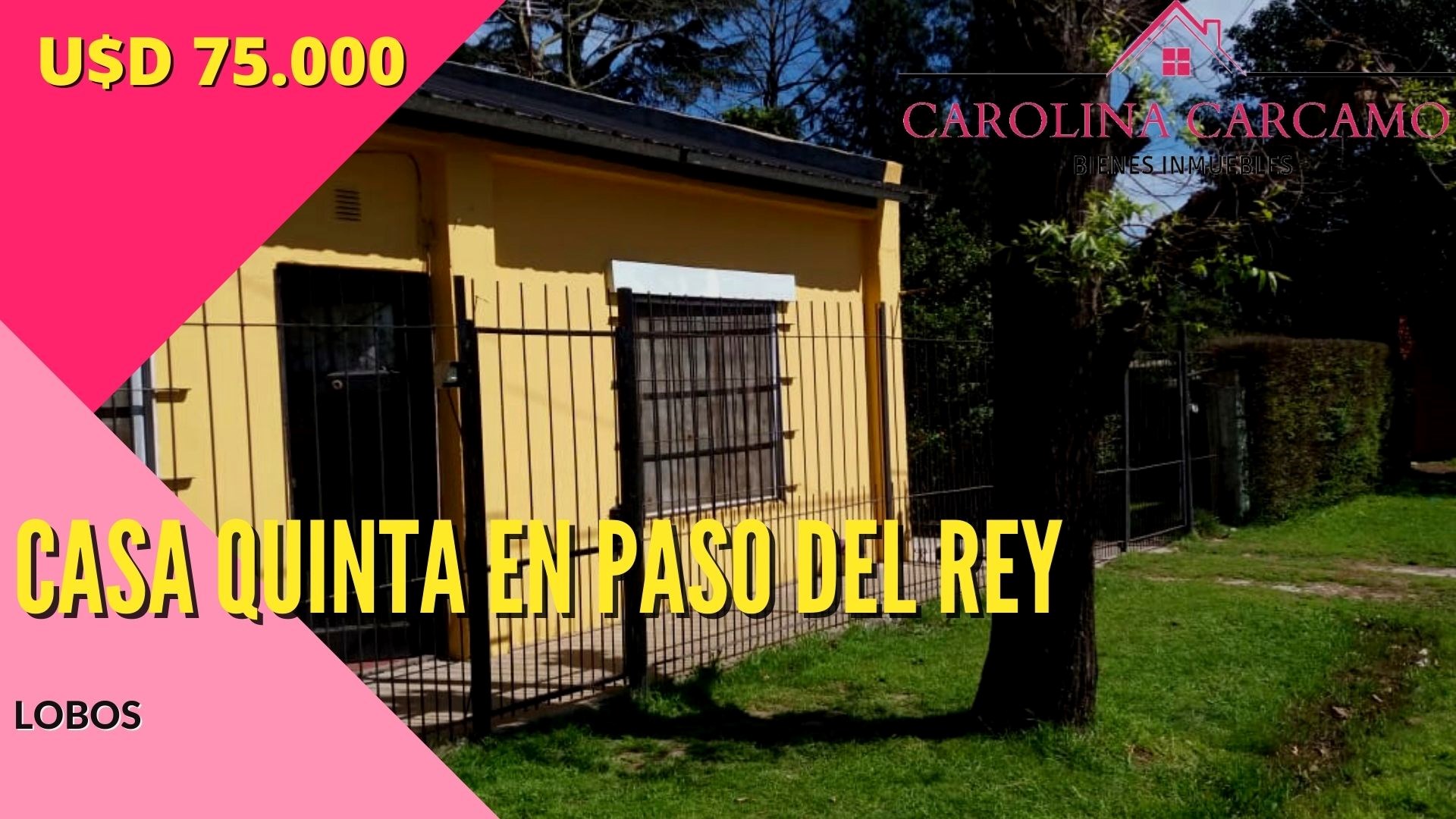 #2574551 | Venta | Casa | Paso Del Rey (Carolina Carcamo)