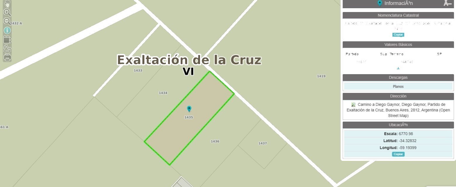 #4580617 | Venta | Lote | Exaltacion De La Cruz (Vallier)