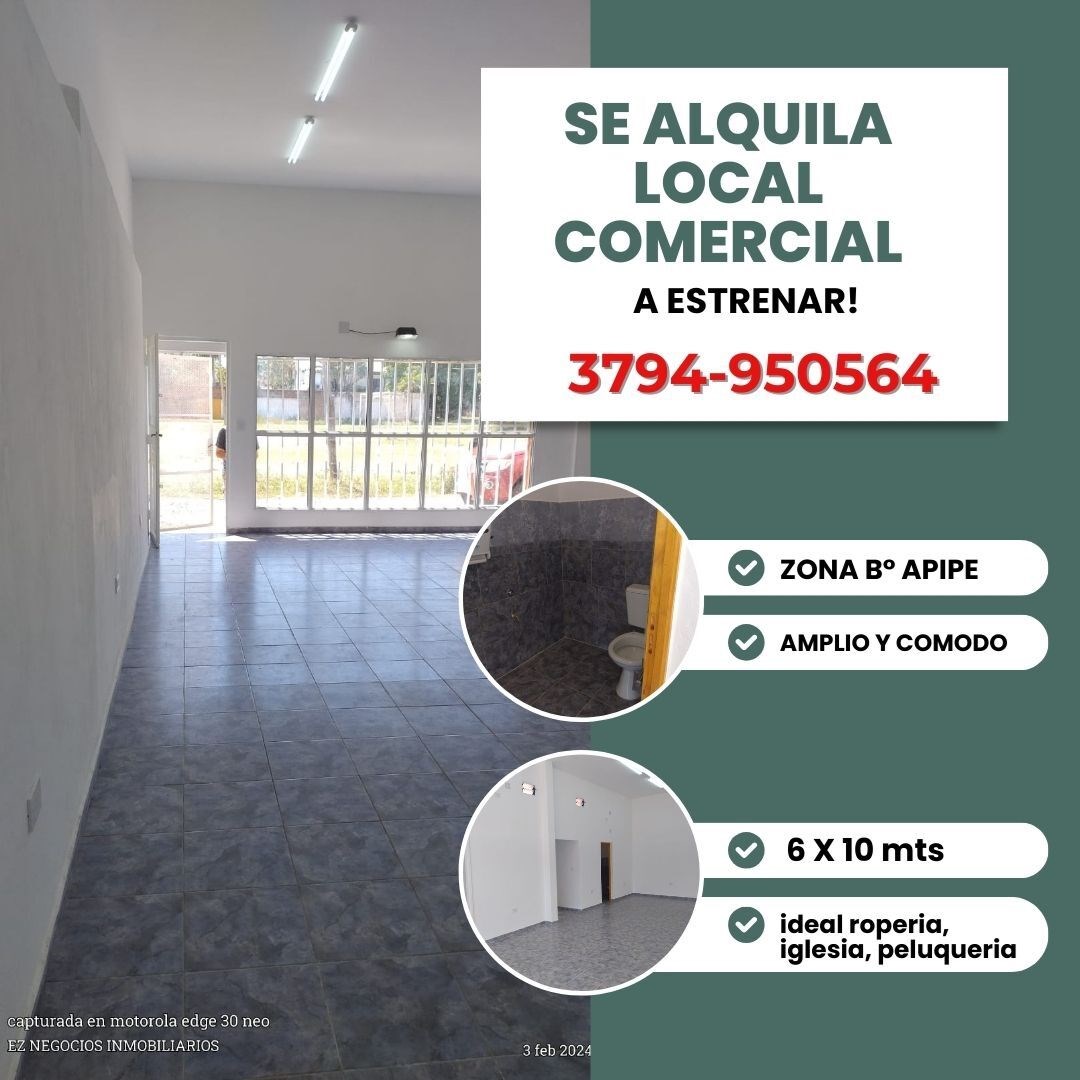 #4924290 | Alquiler | Local | Corrientes (EZ Negocios Inmobiliarios)